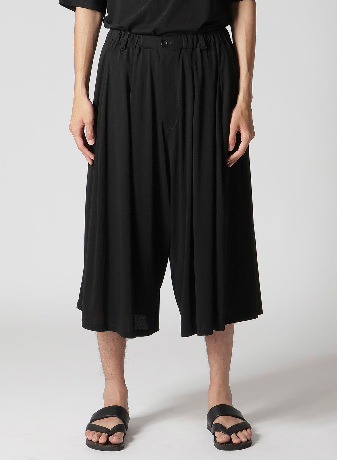 ALBINISTA CHIFFON TUCK PANTS