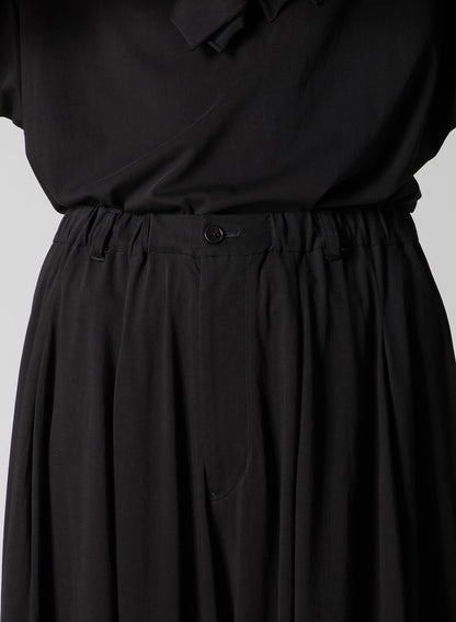 ALBINISTA CHIFFON TUCK PANTS