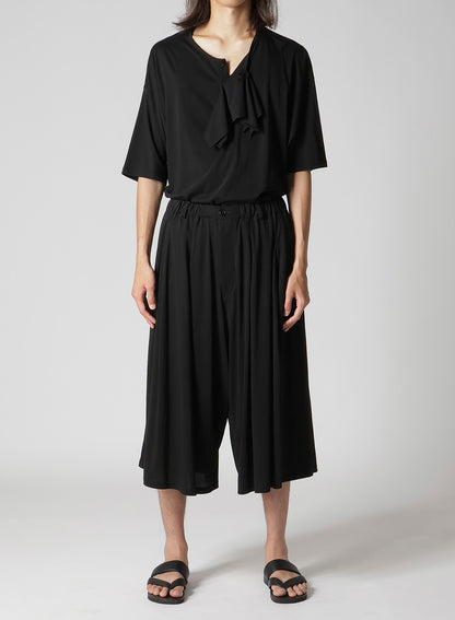 ALBINISTA CHIFFON TUCK PANTS