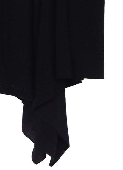 60/- HIGH TWISTED JERSEY DRAPE DETAIL CARDIGAN