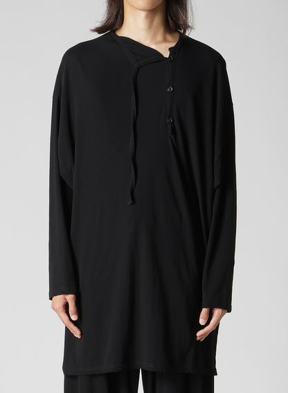 40/- HIGH TWISTED JERSEY DESIGN NECK LINE GUSSET SLV T