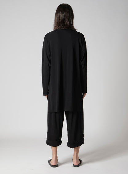 40/- HIGH TWISTED JERSEY DESIGN NECK LINE GUSSET SLV T