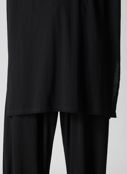 40/- HIGH TWISTED JERSEY DESIGN NECK LINE GUSSET SLV T