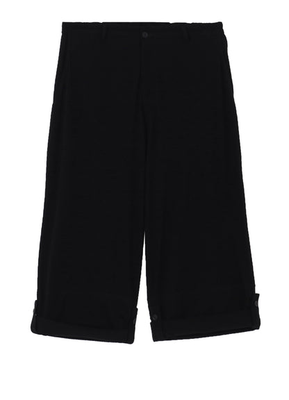 40/- HIGH TWISTED JERSEY TAB DETAIL PANTS