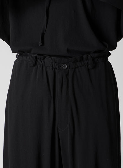 40/- HIGH TWISTED JERSEY TAB DETAIL PANTS