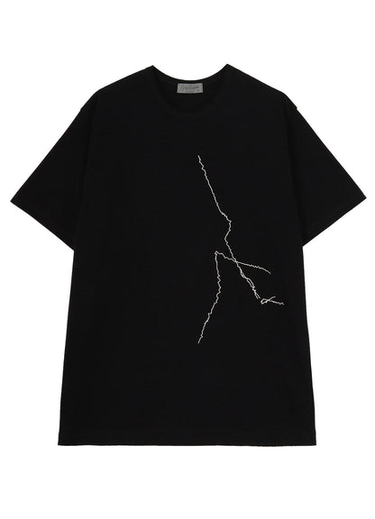 EMBROIDERED SHORT SLEEVE TEE A