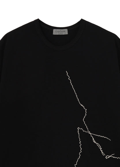 EMBROIDERED SHORT SLEEVE TEE A