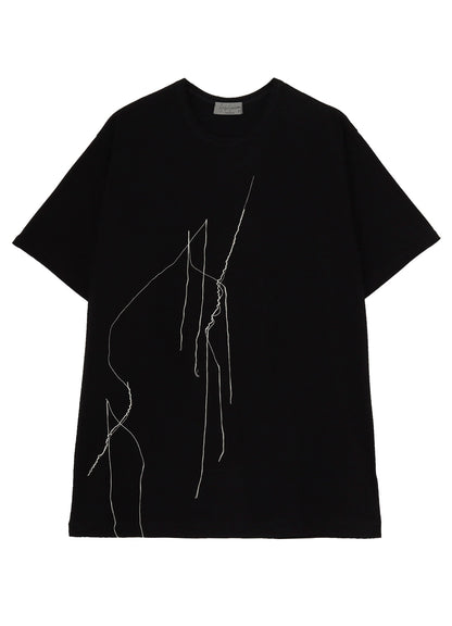 EMBROIDERED SHORT SLEEVE TEE B