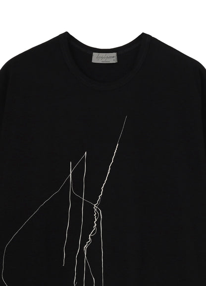 EMBROIDERED SHORT SLEEVE TEE B
