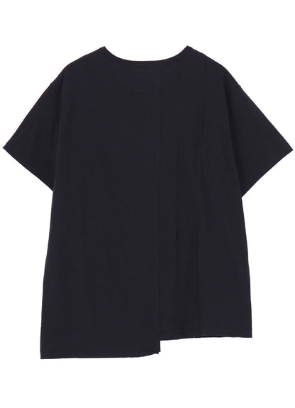 30/- COMBED PLAIN STITCH PANELED SHORT SLV T