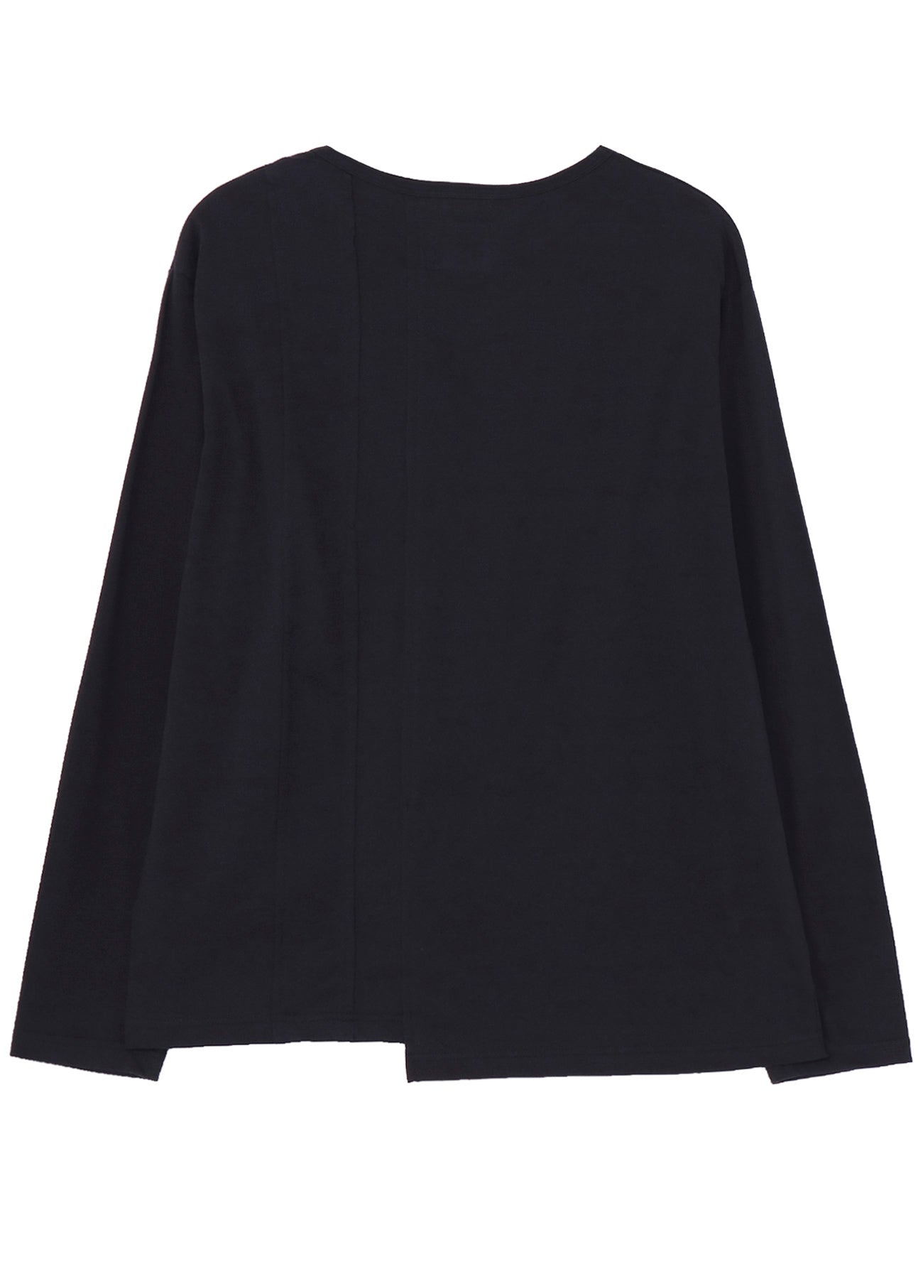 30/- COMBED PLAIN STITCH PANELED LONG SLV T