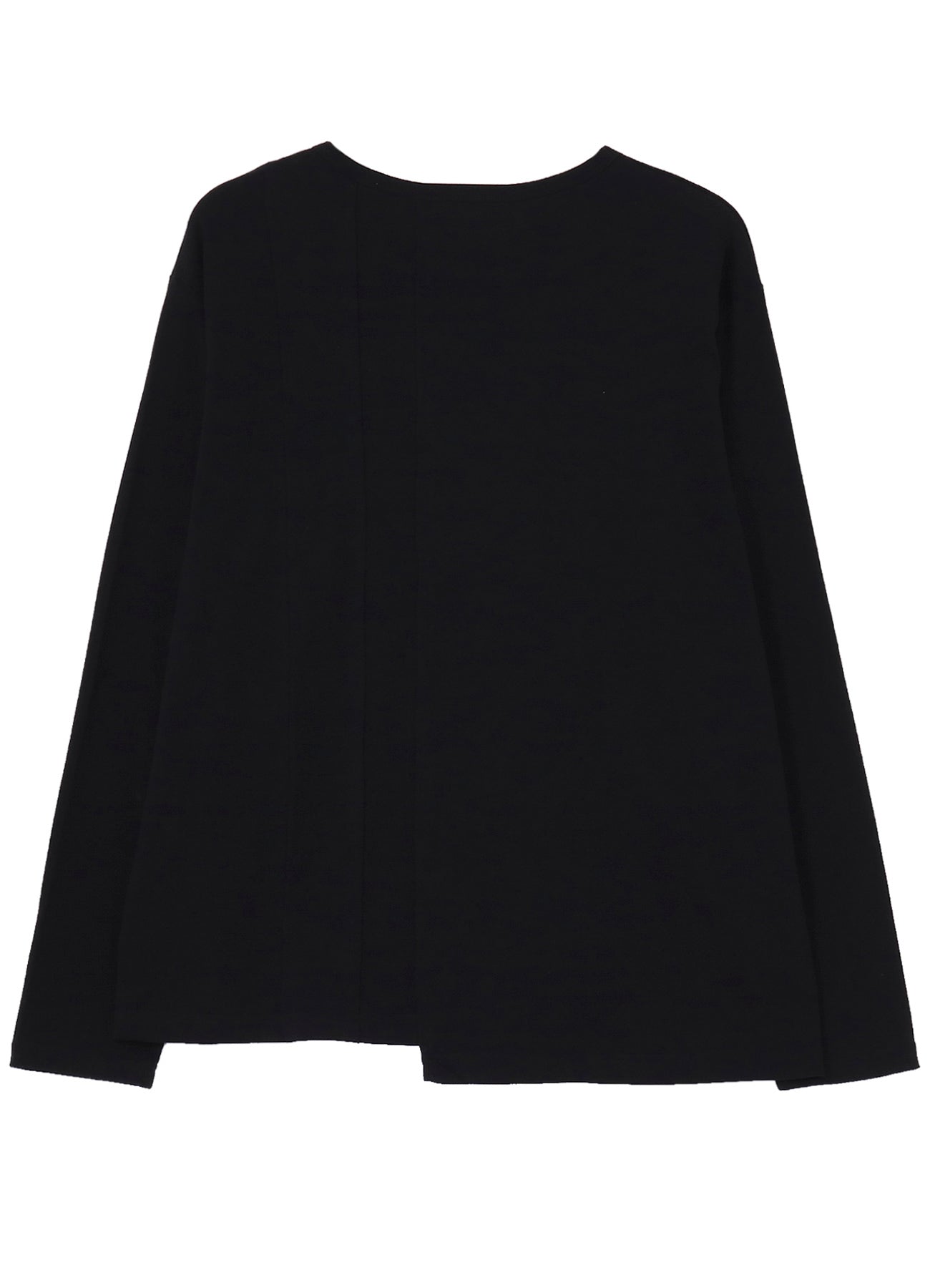 30/- COMBED PLAIN STITCH PANELED LONG SLV T