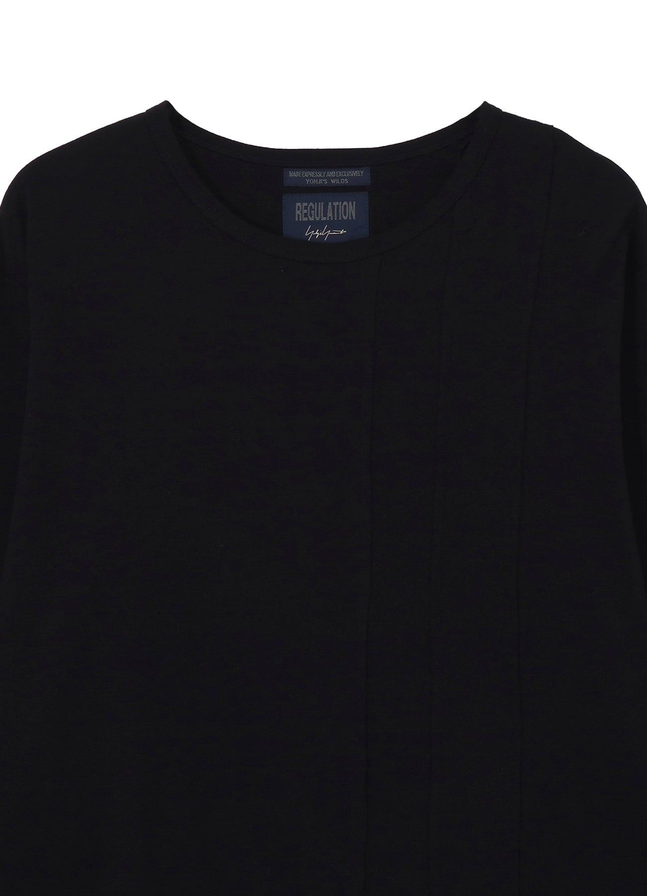 30/- COMBED PLAIN STITCH PANELED LONG SLV T