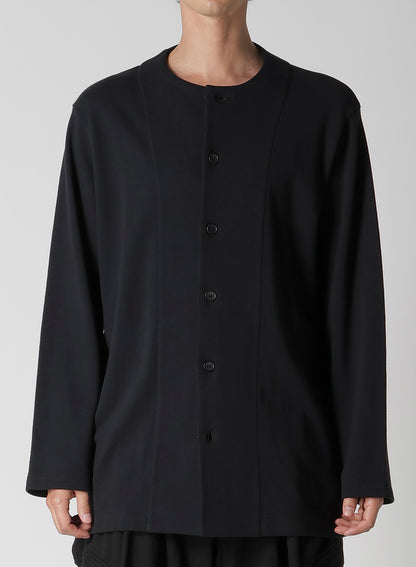 40/20 MINI FRENCH TERRY COLLARLESS JACKET