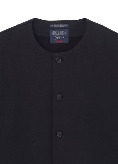 40/20 MINI FRENCH TERRY COLLARLESS JACKET