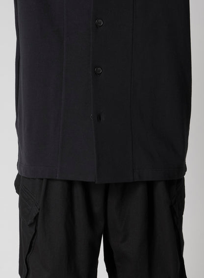 40/20 MINI FRENCH TERRY COLLARLESS JACKET