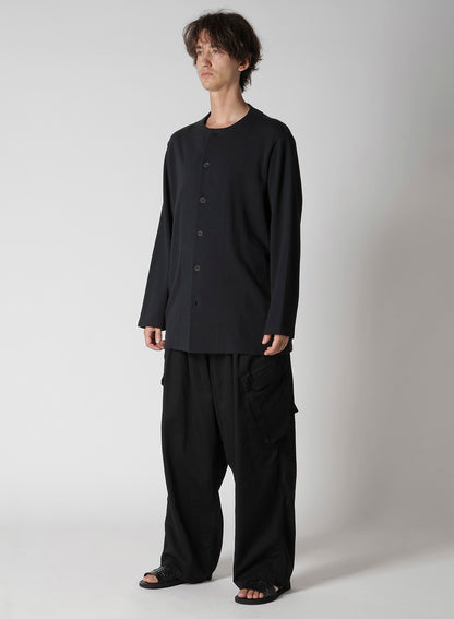 40/20 MINI FRENCH TERRY COLLARLESS JACKET