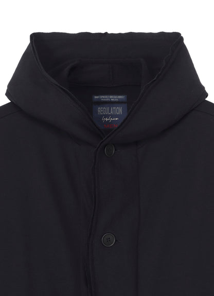 40/20 MINI FRENCH TERRY HOODED COAT