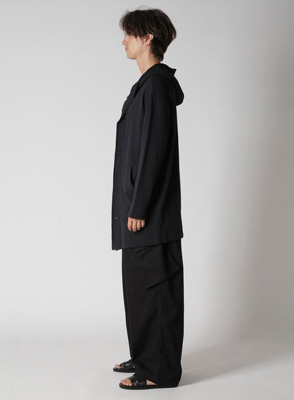 40/20 MINI FRENCH TERRY HOODED COAT