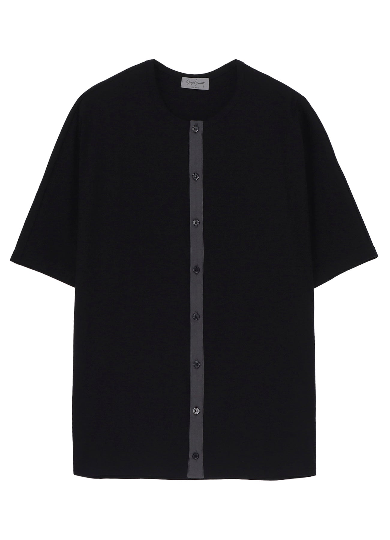 PLAIN STITCH GUSSET SHORT SLV TEE