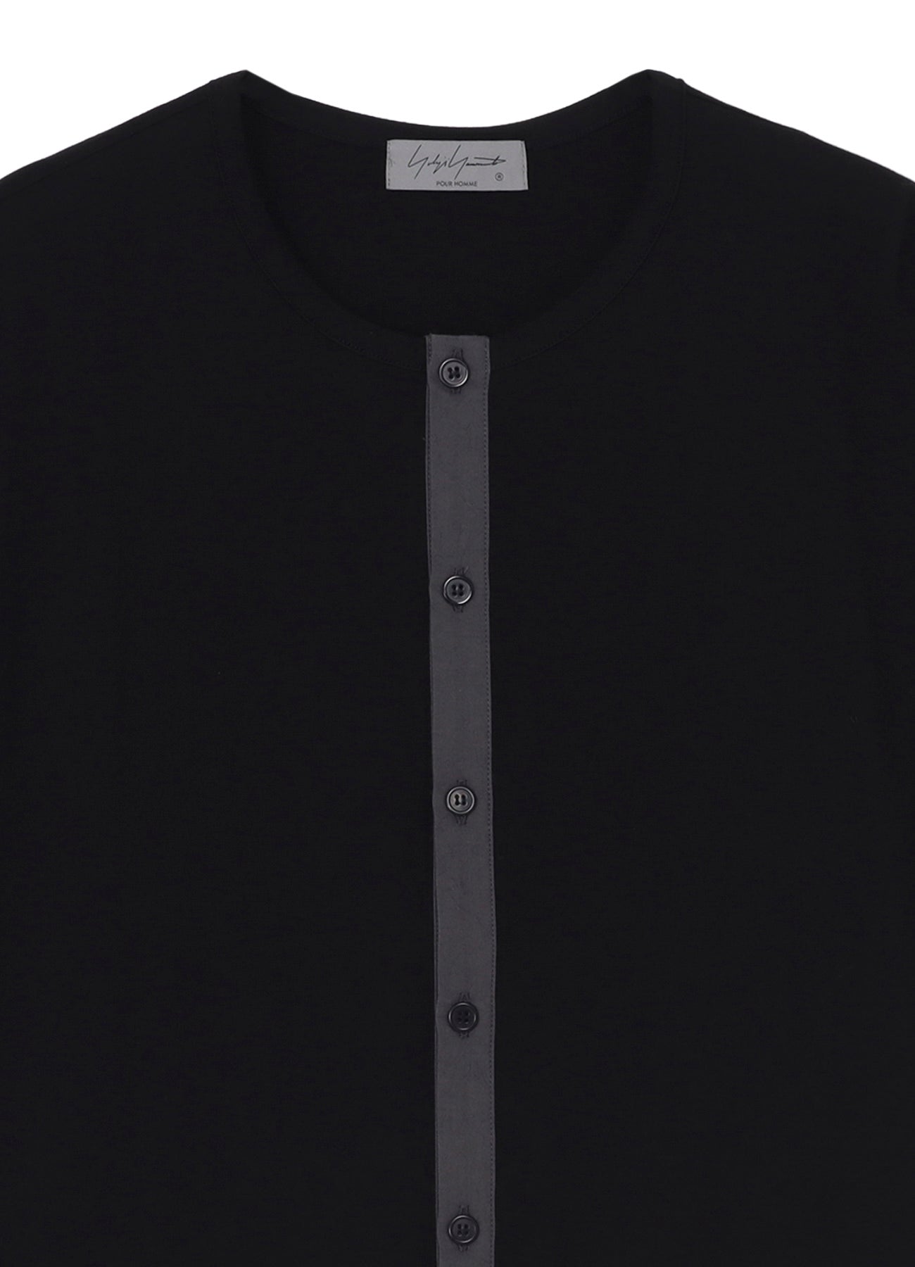 PLAIN STITCH GUSSET SHORT SLV TEE