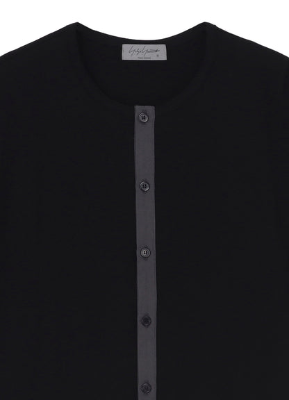 PLAIN STITCH GUSSET SHORT SLV TEE