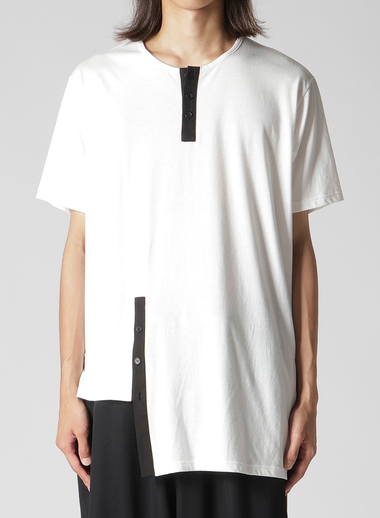 30/- COMBED PLAIN STITCH ASM HENLEY NECK T