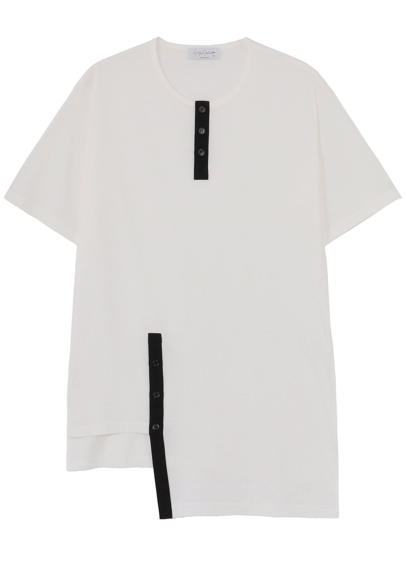 30/- COMBED PLAIN STITCH ASM HENLEY NECK T