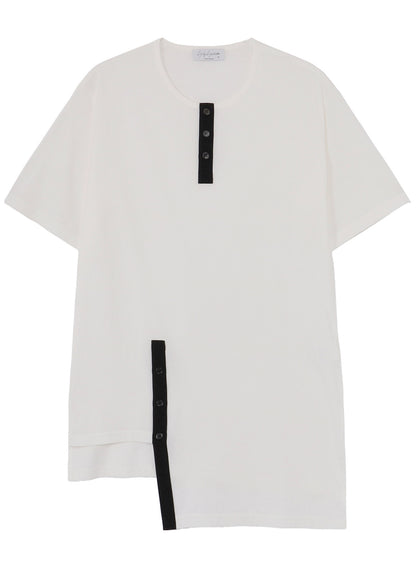 30/- COMBED PLAIN STITCH ASM HENLEY NECK T