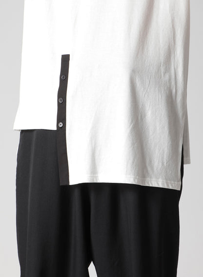 30/- COMBED PLAIN STITCH ASM HENLEY NECK T