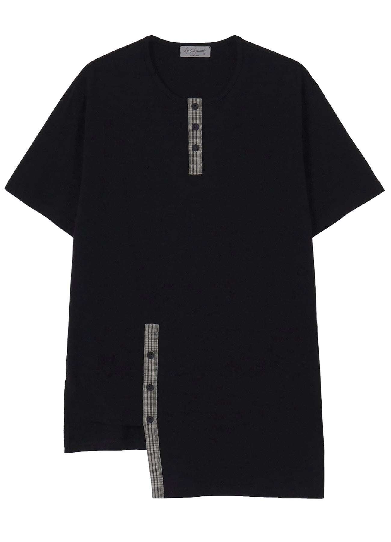 30/- COMBED PLAIN STITCH ASM HENLEY NECK T