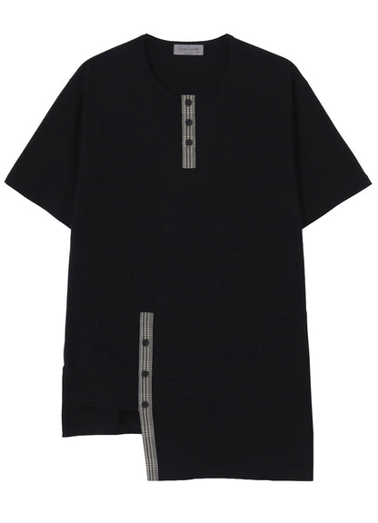 30/- COMBED PLAIN STITCH ASM HENLEY NECK T