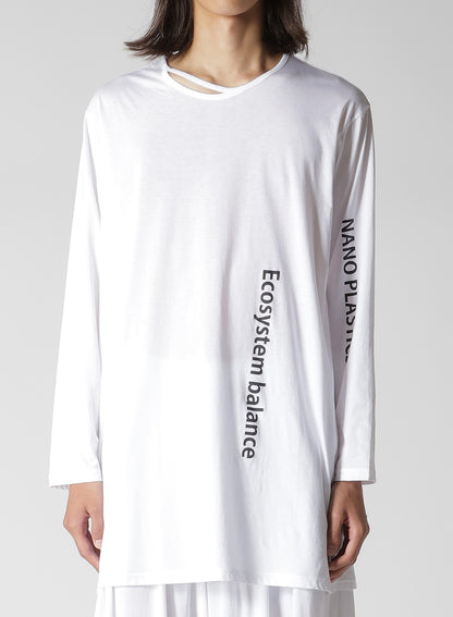 COTTON PS D NECK LINE LONG SLV