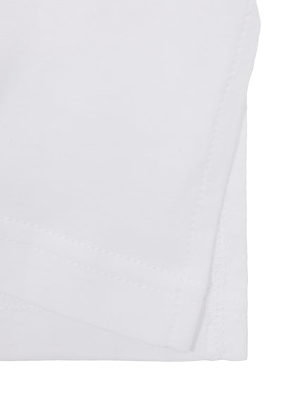 COTTON PS D NECK LINE LONG SLV