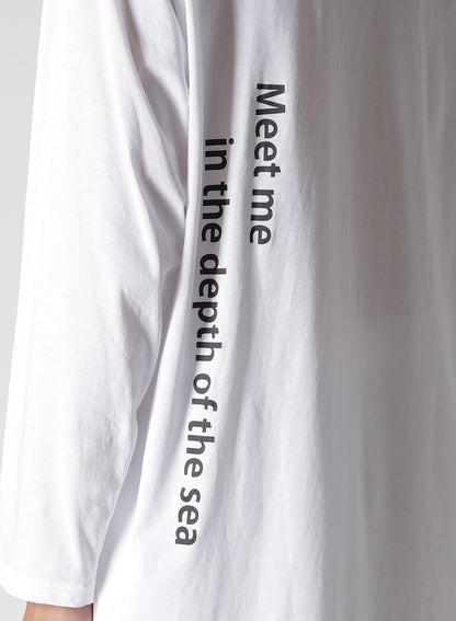 COTTON PS D NECK LINE LONG SLV