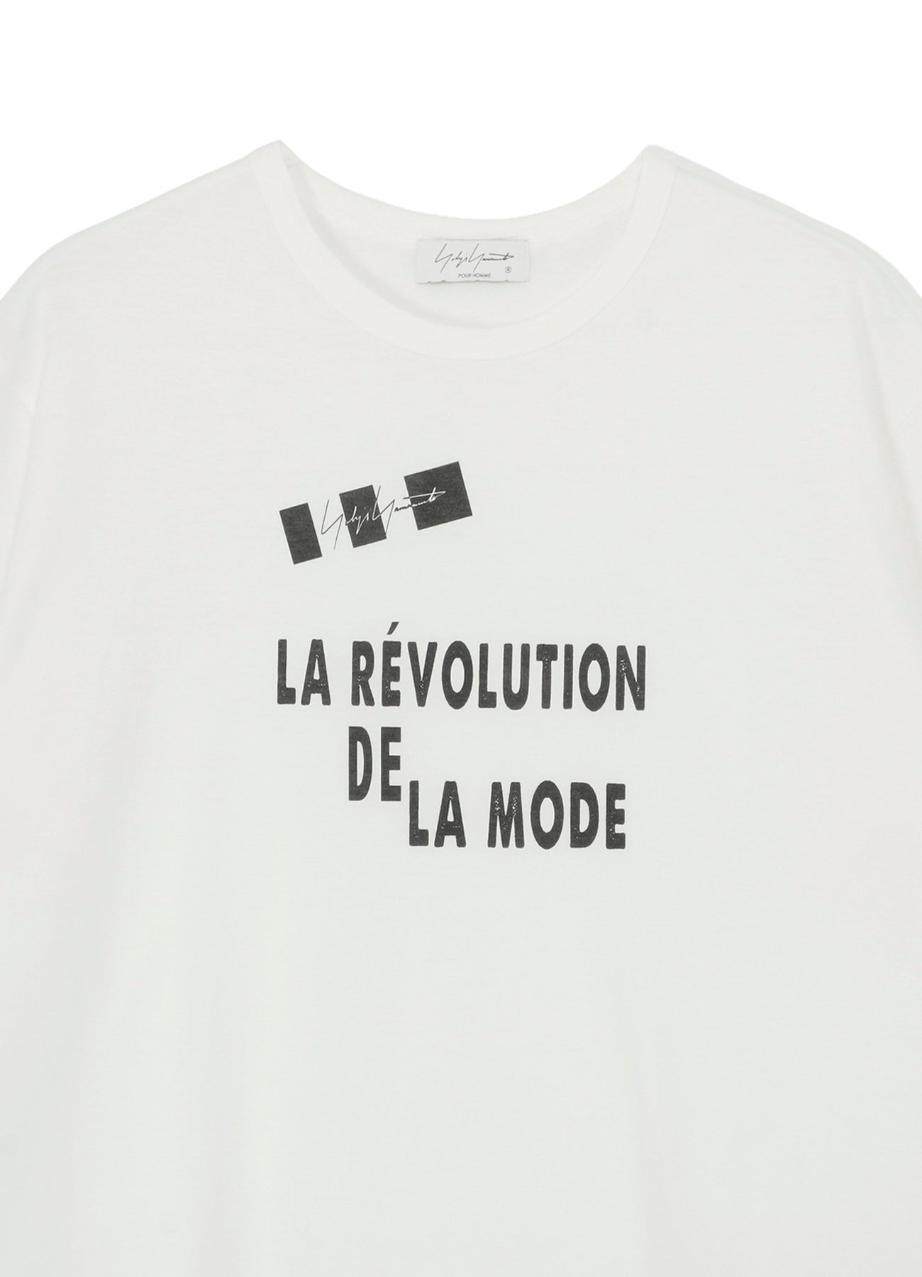 30/- COMBED PLAIN STITCH SHORT SLEEVE TEE – THE SHOP YOHJI YAMAMOTO