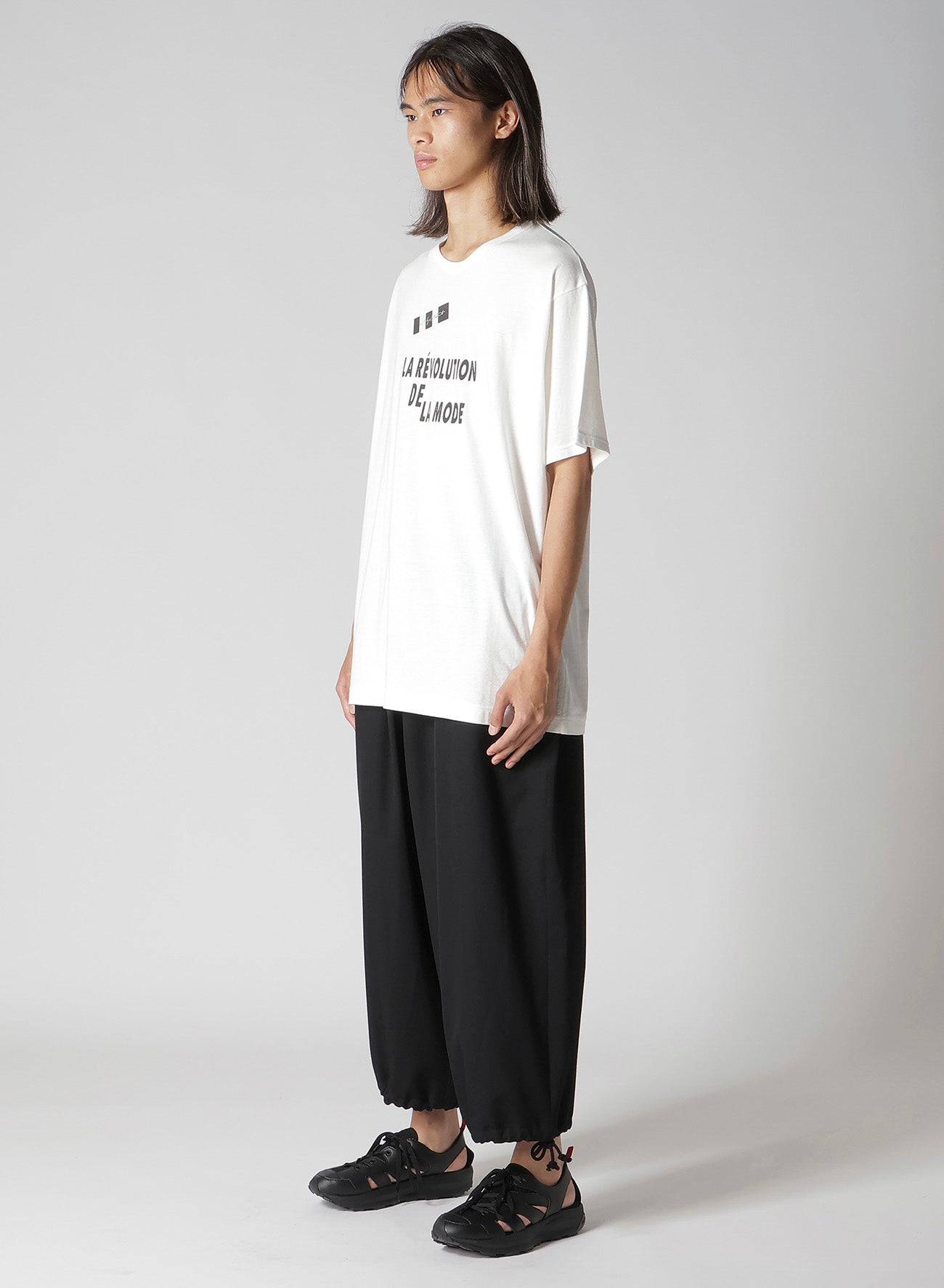 30/- COMBED PLAIN STITCH SHORT SLEEVE TEE – THE SHOP YOHJI YAMAMOTO
