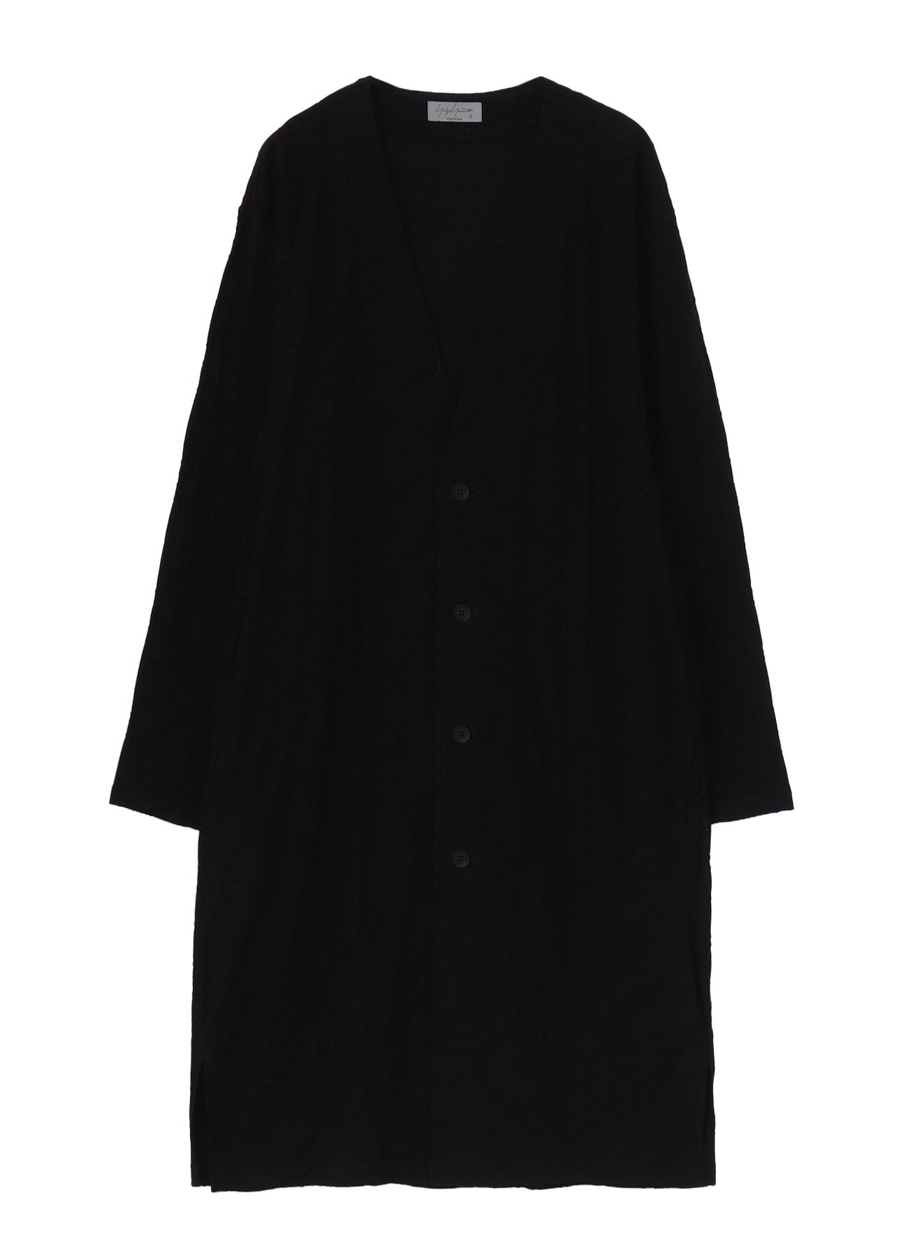 30/- TUCK JACQUARD COLLARLESS JKT