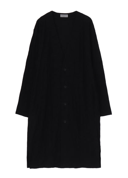 30/- TUCK JACQUARD COLLARLESS JKT