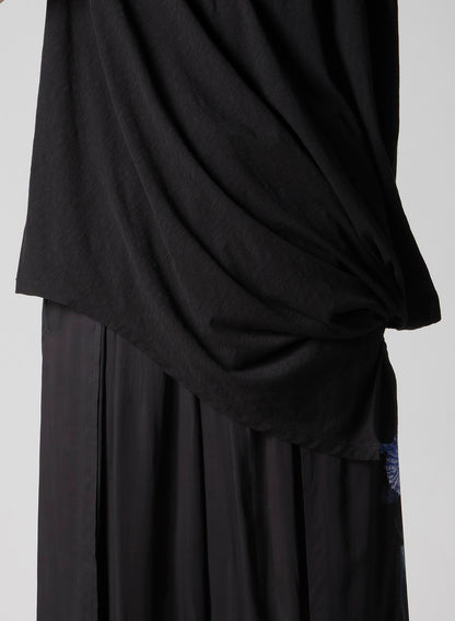 30/- ELS COTTON PS DRAPE SHORT SLV T