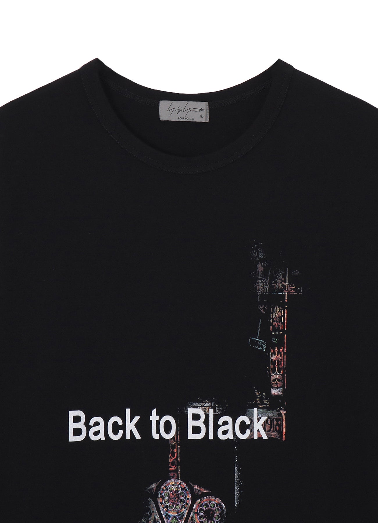 PLAIN STITCH LONG SLEEVE PRINT TEE – THE SHOP YOHJI YAMAMOTO