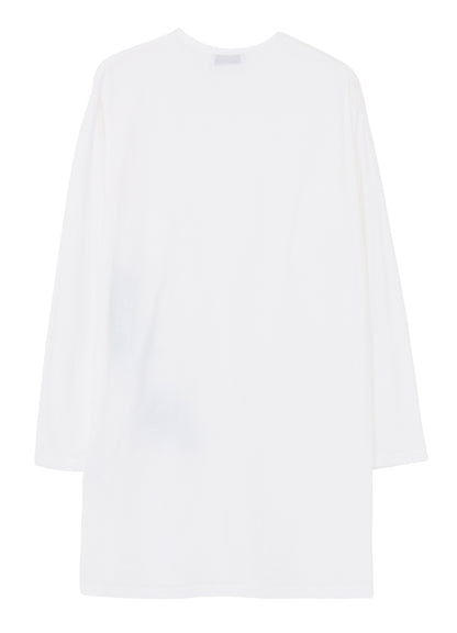 50/-SUPER HIGH TWISTED JERSEY D NECK LINE LONG SLV PT B