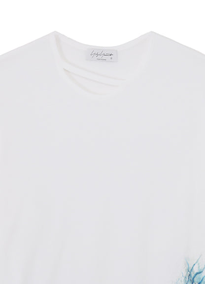 50/-SUPER HIGH TWISTED JERSEY D NECK LINE LONG SLV PT B