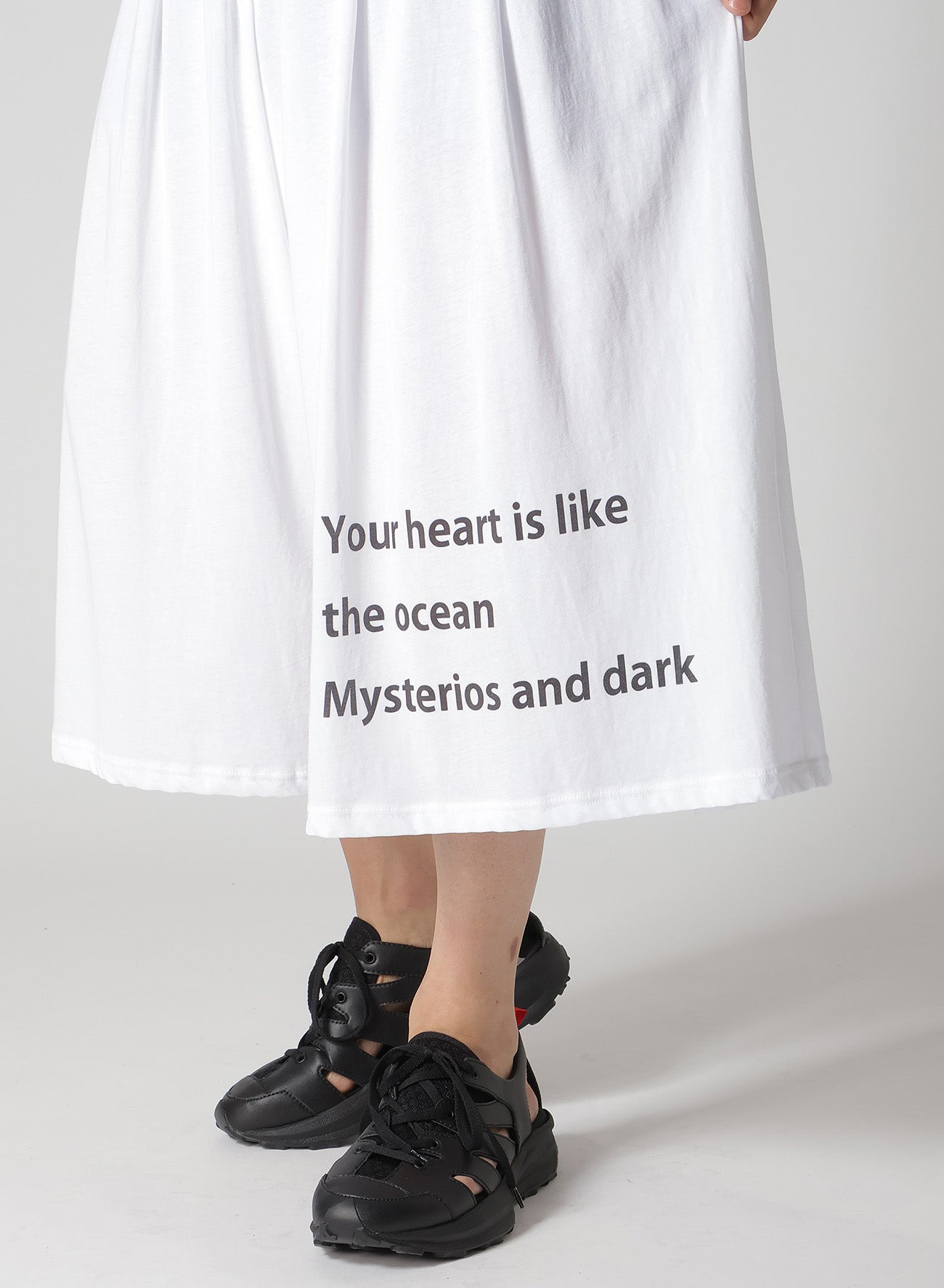 SUPER HIGH TWISTED JERSEY TUCK PANTS