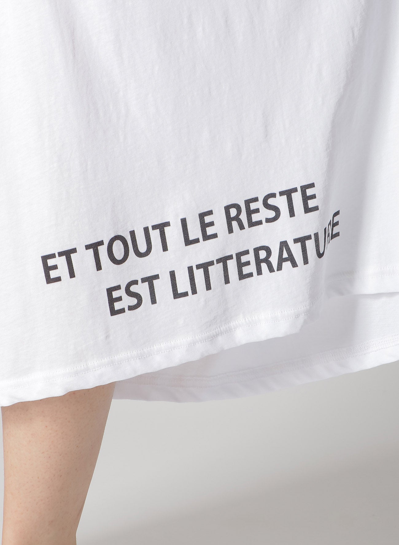 SUPER HIGH TWISTED JERSEY TUCK PANTS