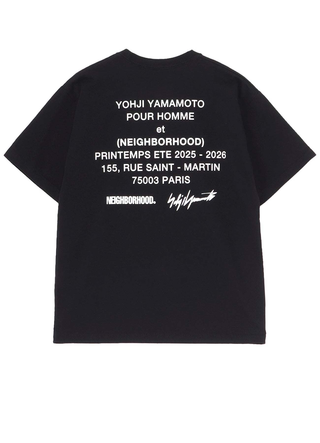 YOHJI YAMAMOTO × NH TEE SS-1 – THE SHOP YOHJI YAMAMOTO