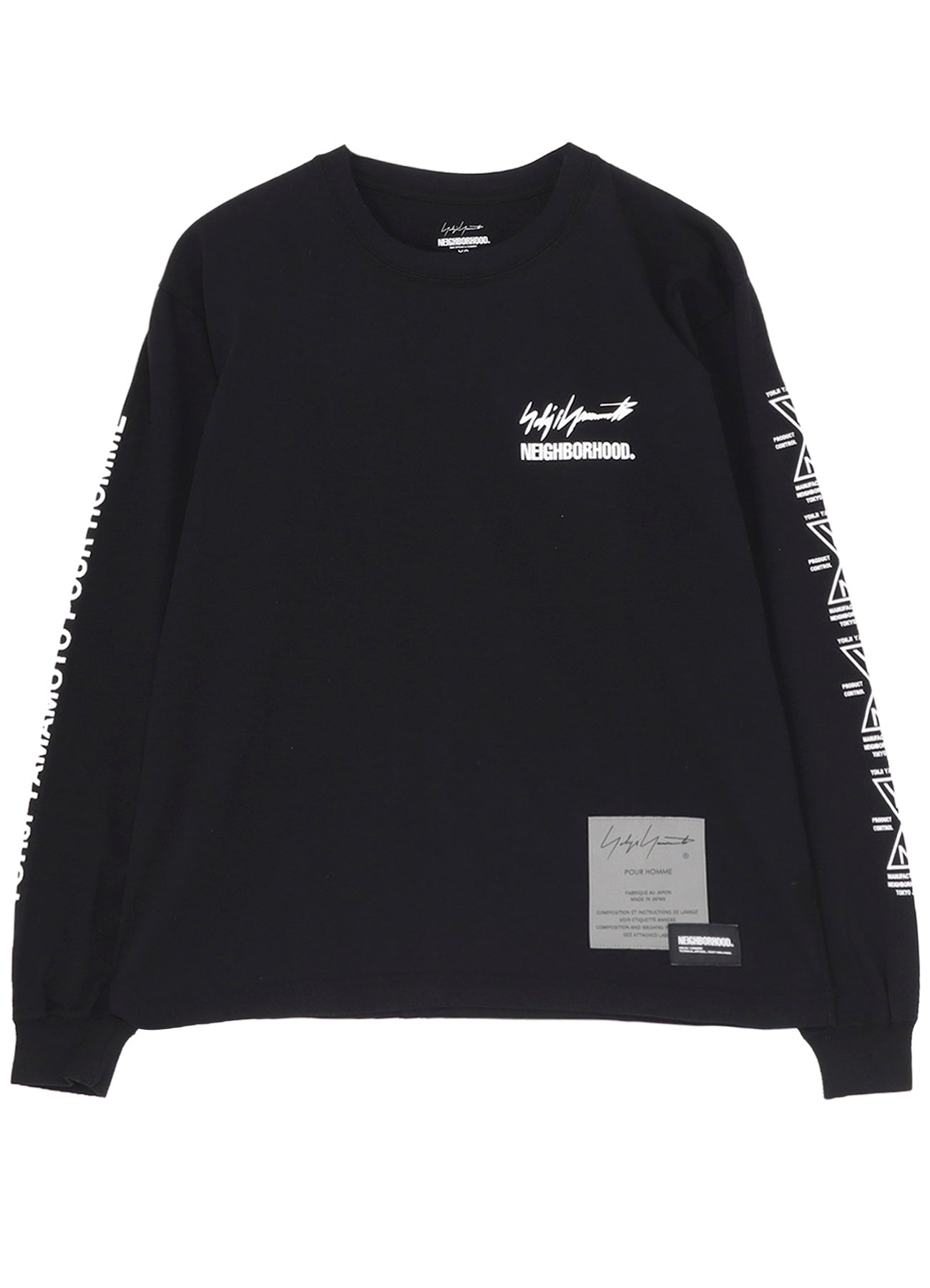 YOHJI YAMAMOTO × NH TEE LS