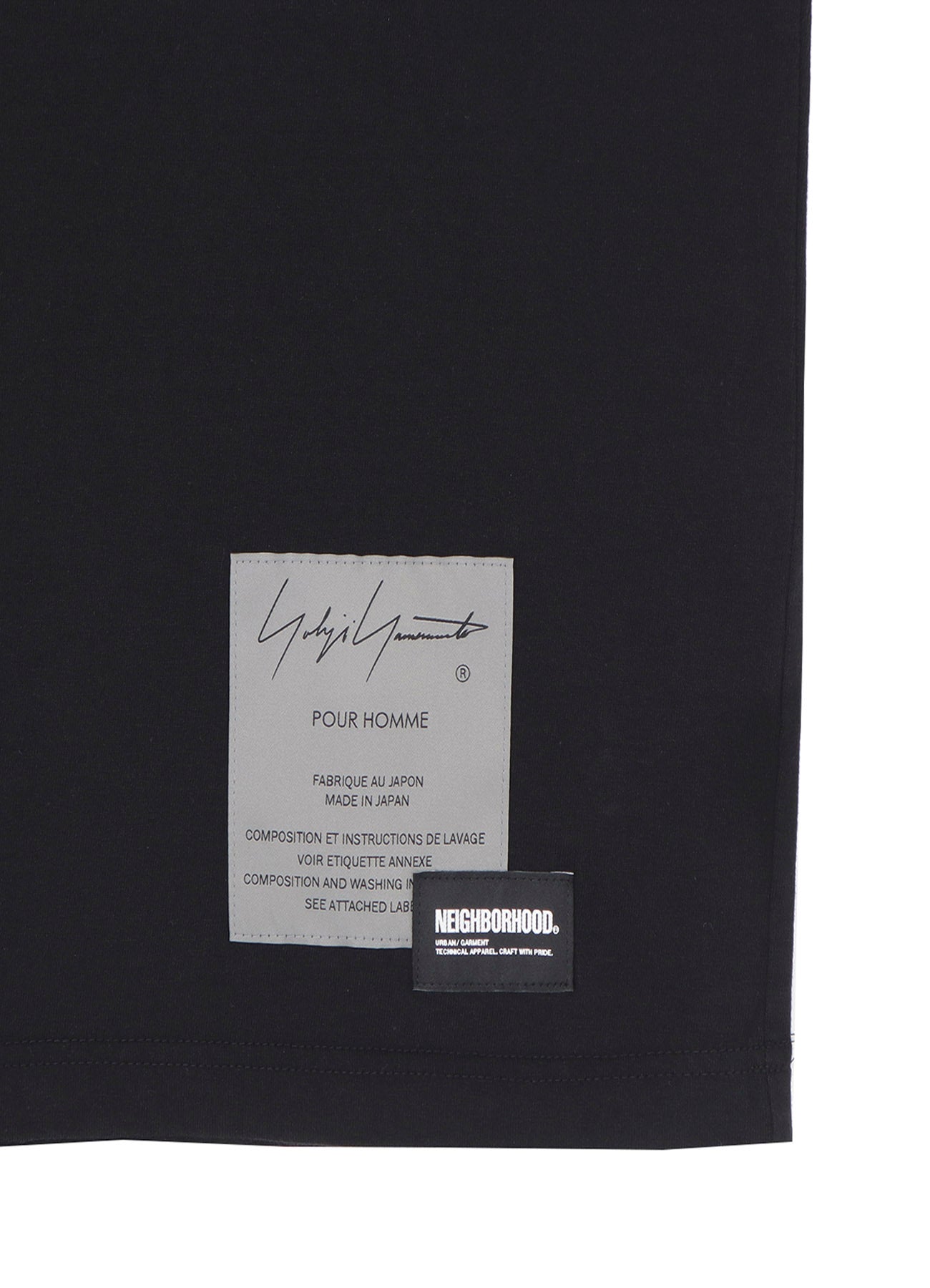 YOHJI YAMAMOTO × NH TEE LS