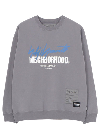 YOHJI YAMAMOTO × NH SWEAT SHIRT LS