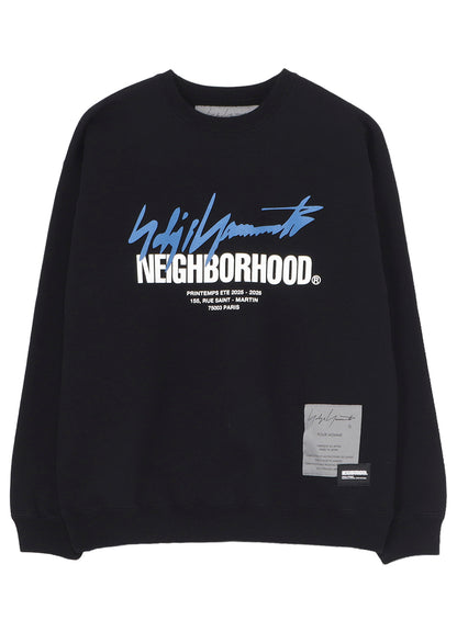YOHJI YAMAMOTO × NH SWEAT SHIRT LS